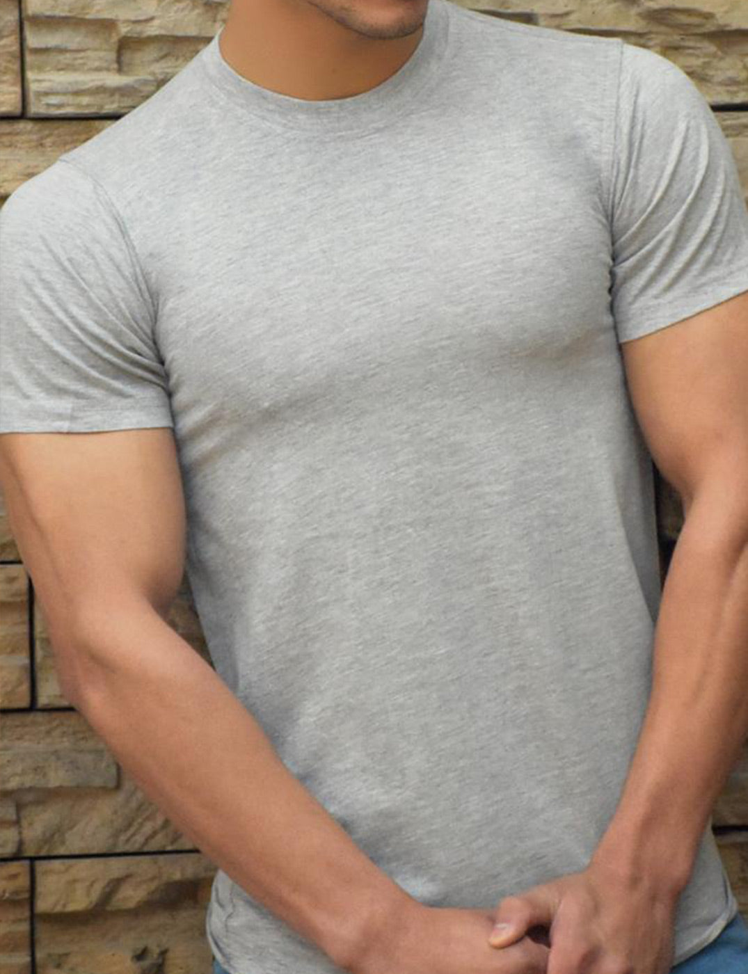 Essential Crew Neck Cotton T-Shirt
