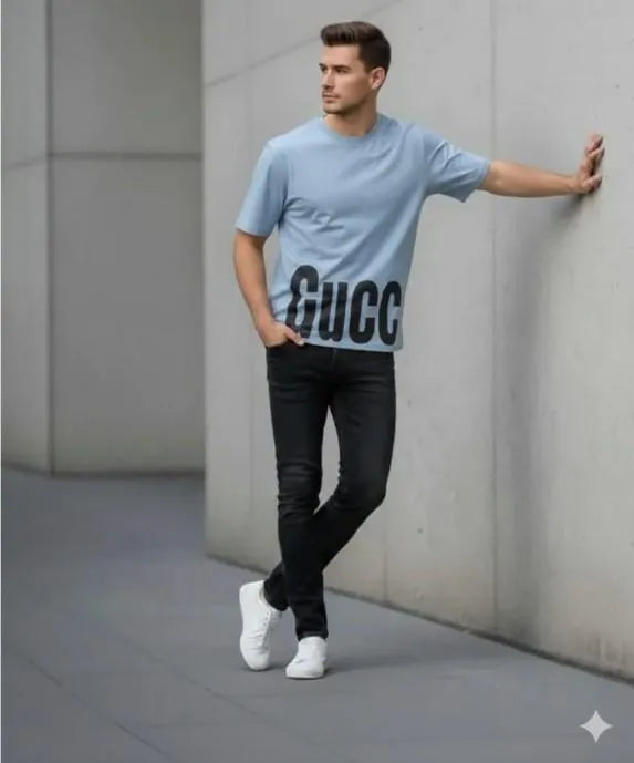 Printed Dri Fit T-Shirt Round Neck