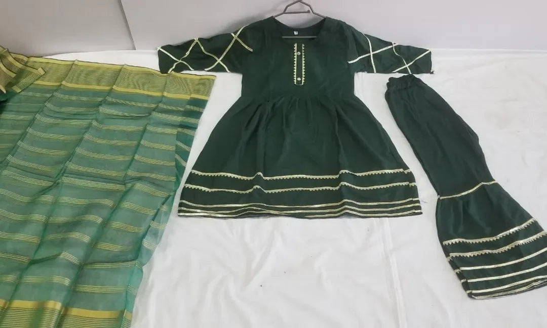 Girls Lawn 3Pcs Set