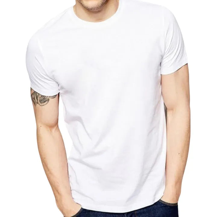 Essential Crew Neck Cotton T-Shirt
