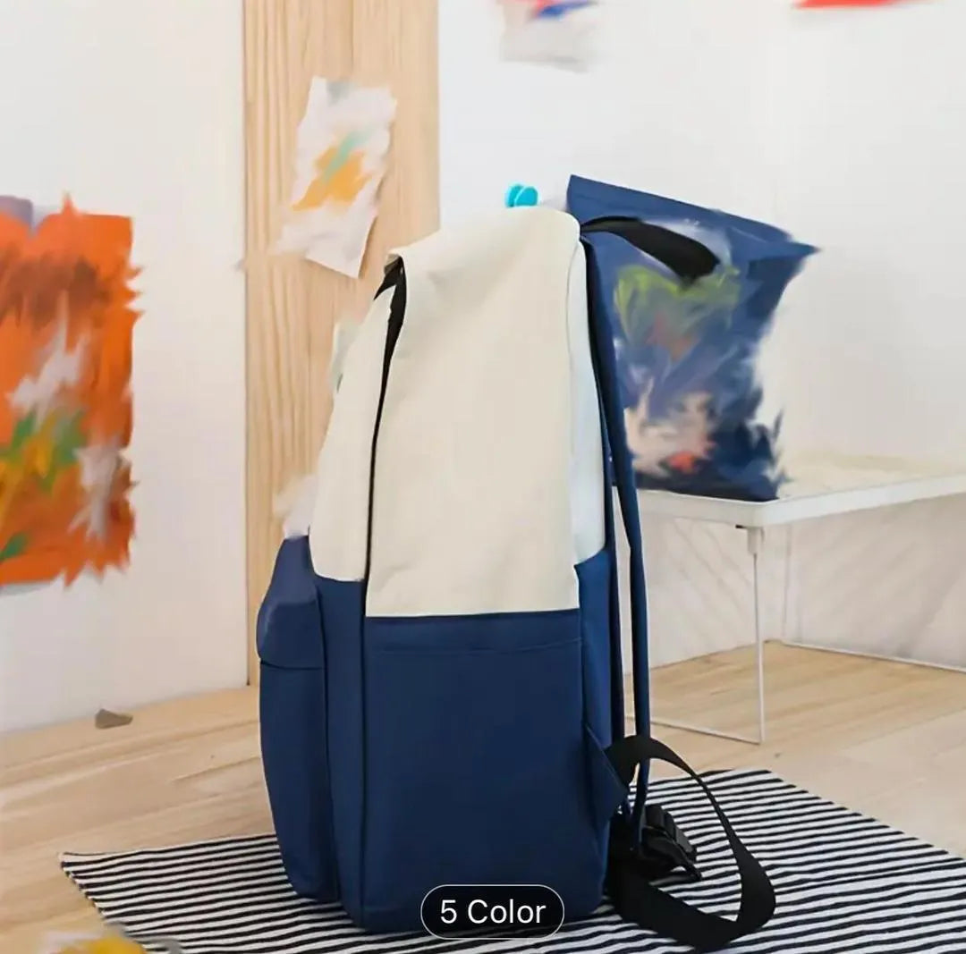 4Pcs Cat Design Backpack Set