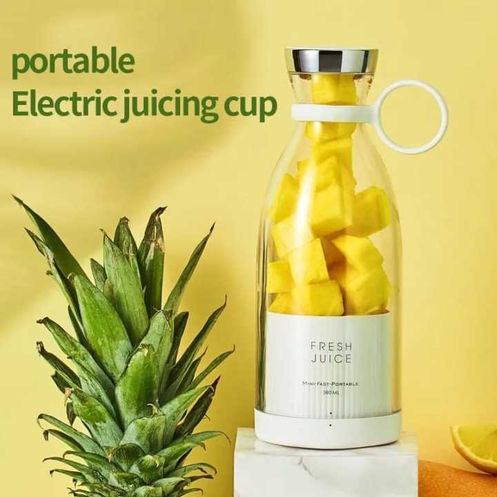 Electric Blender Bottle Juicer