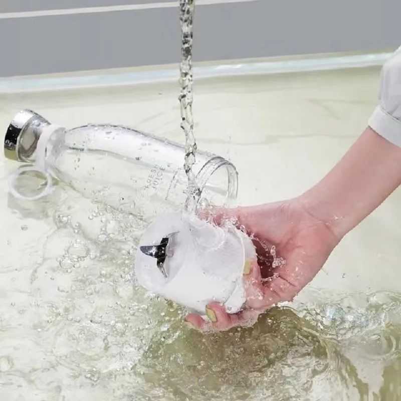 Electric Blender Bottle Juicer