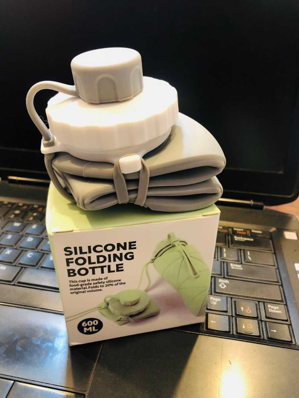 Folding Silicone Water Bottle