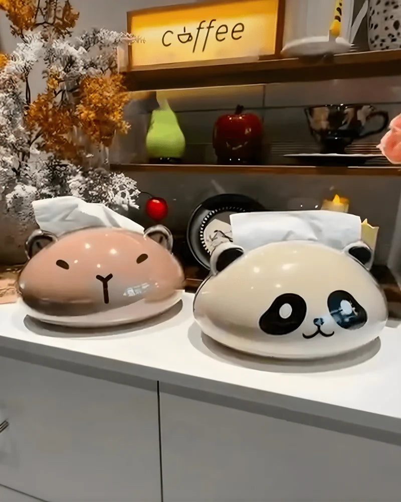 Animal Shape Tissue Box Holder