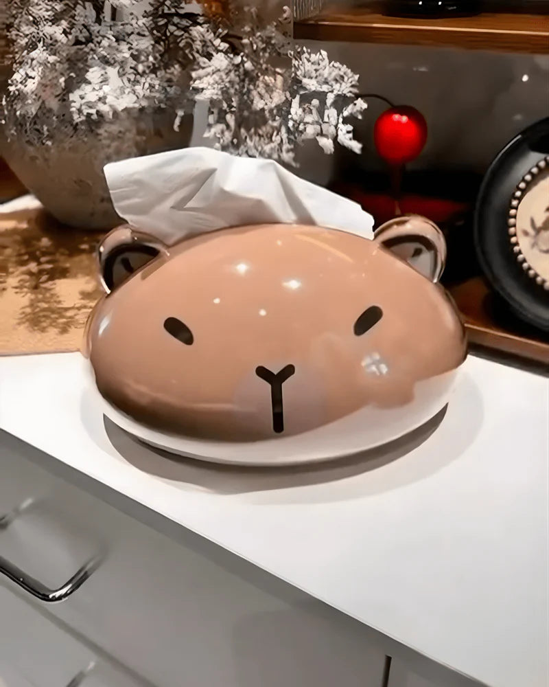 Animal Shape Tissue Box Holder