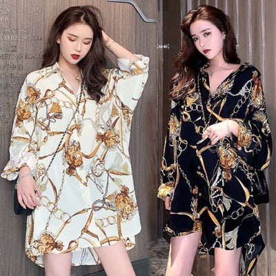 Chiffon Printed Shirt