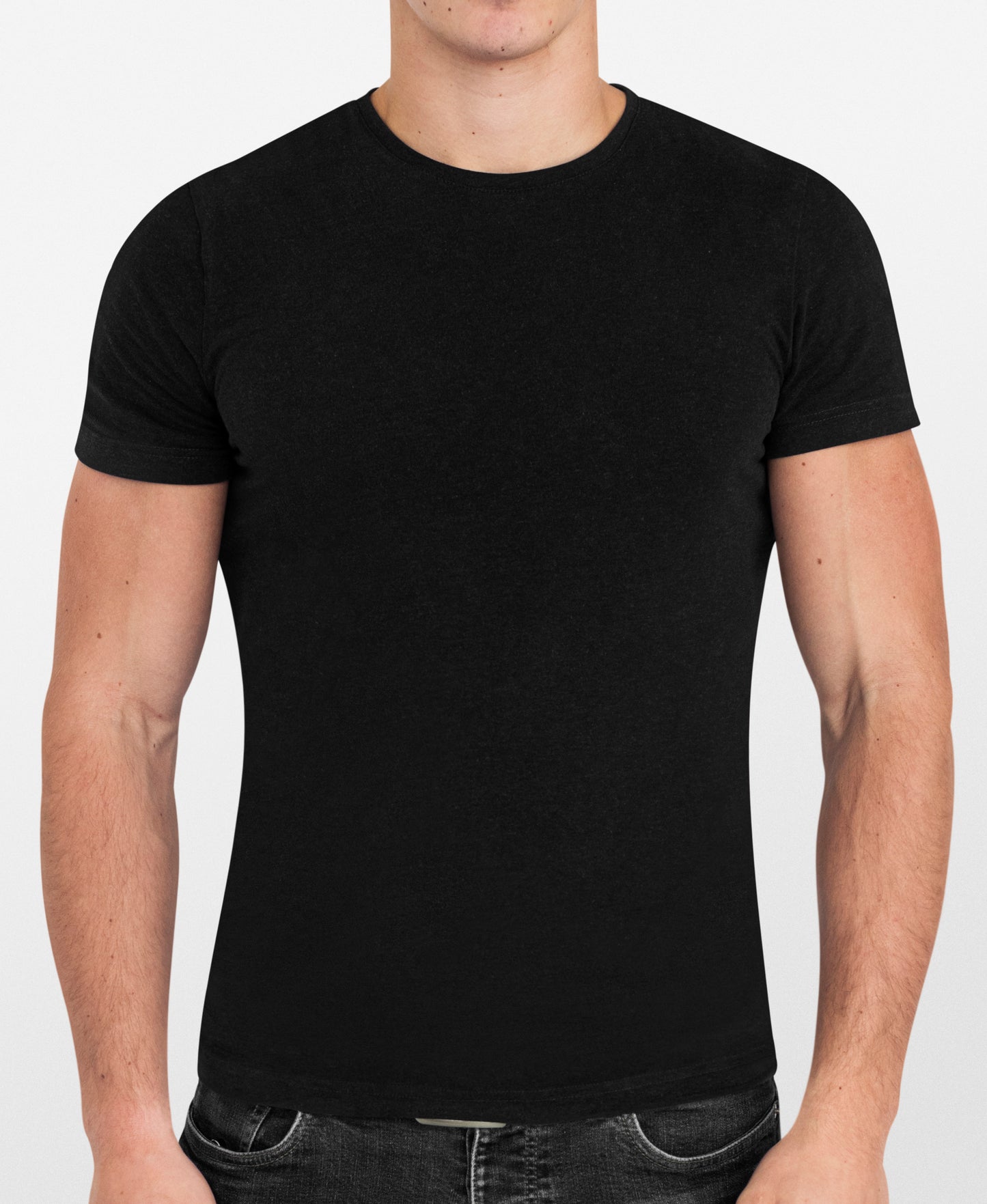 Essential Crew Neck Cotton T-Shirt
