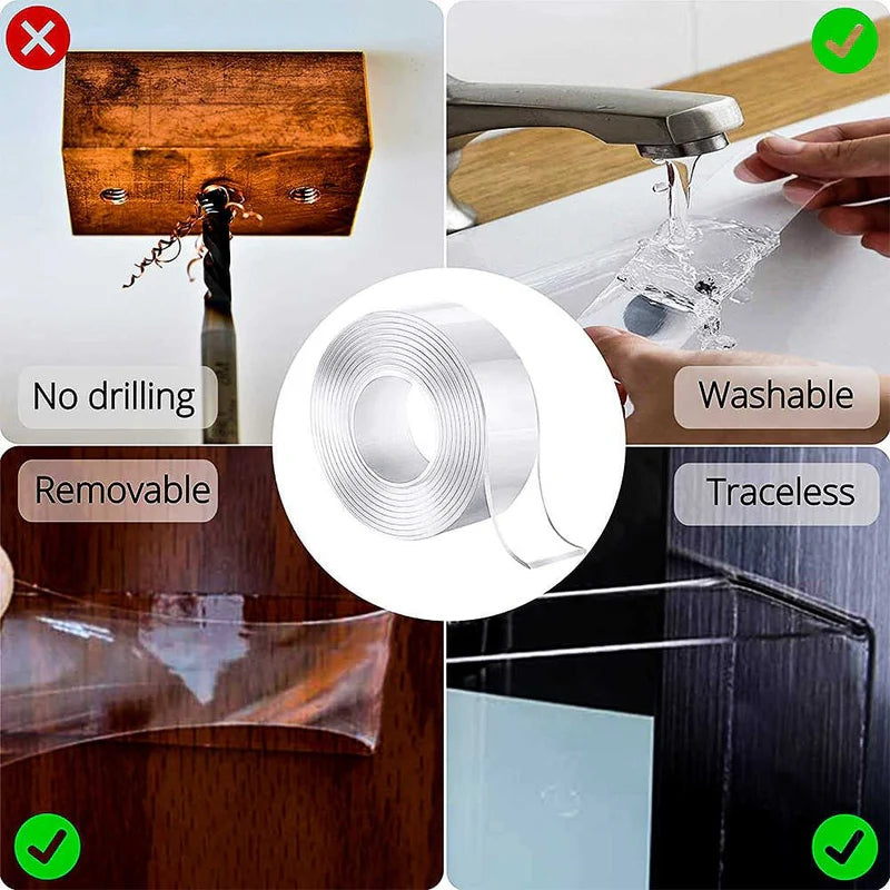 Transparent Double-Sided Nano Tape