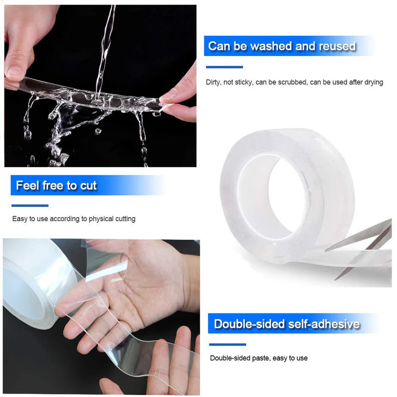 Transparent Double-Sided Nano Tape